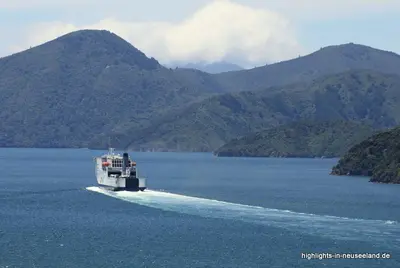 Fähre Wellington – Picton
